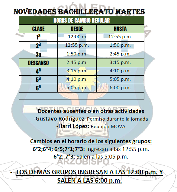 HORARIO